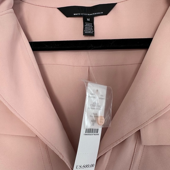 NWT WHBM Long Sleeve Blouse - Picture 2 of 2